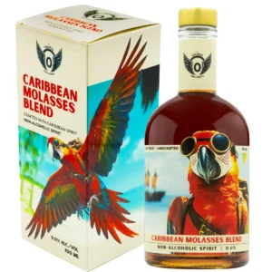 Rum-bezalkoholowy-Volante-Caribbean-Molasses-Blend-w-opakowaniu-prezentowym